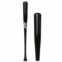 Marucci Maple Wood Baseball Bat: MCMBLEM Black Adult 34 Inch