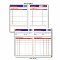 Ref Smart RefSmart Softball/Baseball Rewritable Game Card