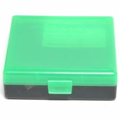 Berrys Ammo Box 380/9mm Snap Hinged 100 #001 Zombie Green/Black 50/Cs