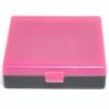 Berrys Ammo Box 10mm/45Acp Snap Hinged 100 Pink/Black 50/Cs
