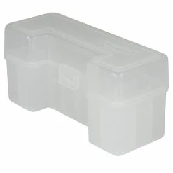 Berrys Ammo Box 45/70 Hinged Top 20 #111 Clear 50/Cs