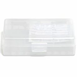 Berrys Ammo Box 380/9mm Hinged Top 50 #401 Clear 50/Cs