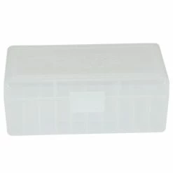 Berrys Ammo Box 38/357 Hinged Top 50 #403 Clear 50/Cs