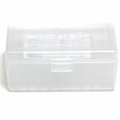 Berrys Ammo Box 22 Hornet 30 M1 Hinged Top Clear 50/Cs