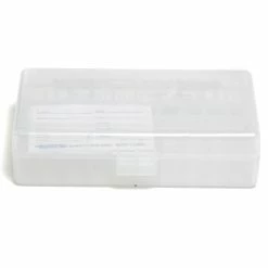 Berrys Ammo Box 10mm/45 Acp Hinged Top 50 Clear 50/Cs