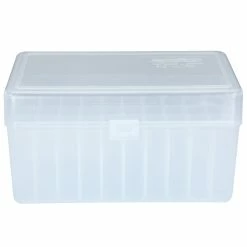 Berrys Ammo Box 300 Ultra Hinged Top 50 Clear 30/Cs