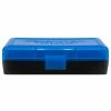 Berrys Ammo Box 380/9mm Hinged Top 50 #401 Blue 50/Cs -Accessories Sales Store BRB53852