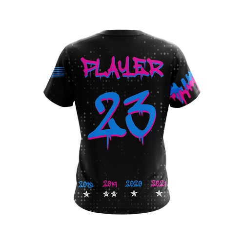 Neon Paint Away Jersey 4 Neon Paint Away Jersey - Image 2