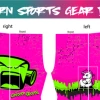 Neon Play Hard Stand Out Shorts -Accessories Sales Store file 107