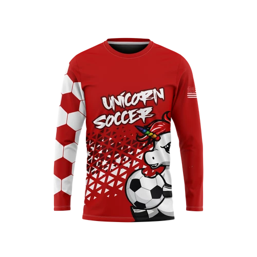 Victory Red Soccer Long Sleeve 3 Victory Red Soccer Long Sleeve
