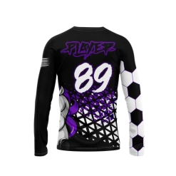 Blackout Purple Soccer Long Sleeve -Accessories Sales Store file 190