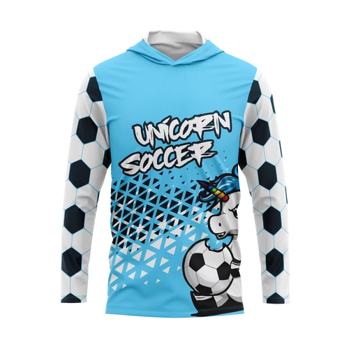 Winter Blue Long Sleeve UPF Hoodie 3 Winter Blue Long Sleeve UPF Hoodie