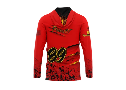 All The Rage UPF Long Sleeve Hoodie 4 All The Rage UPF Long Sleeve Hoodie - Image 2