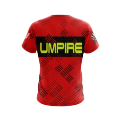 Referee Red Umpire Jersey