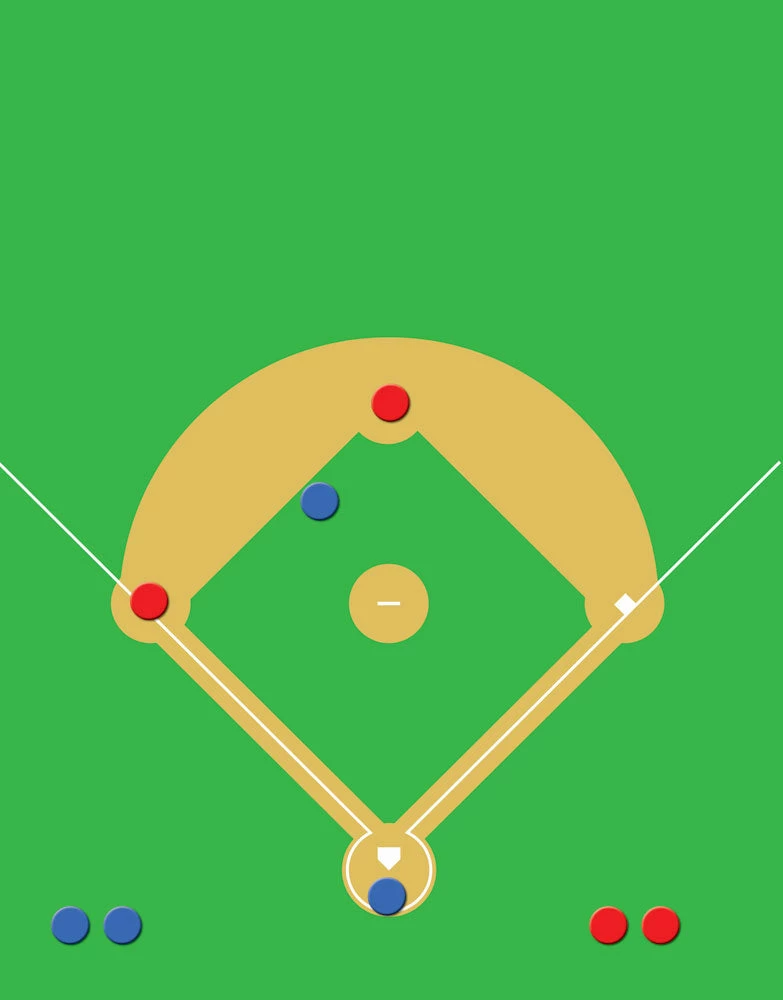 Kling Magnetics Dry Erase Umpire Board 3 Kling Magnetics Dry Erase Umpire Board